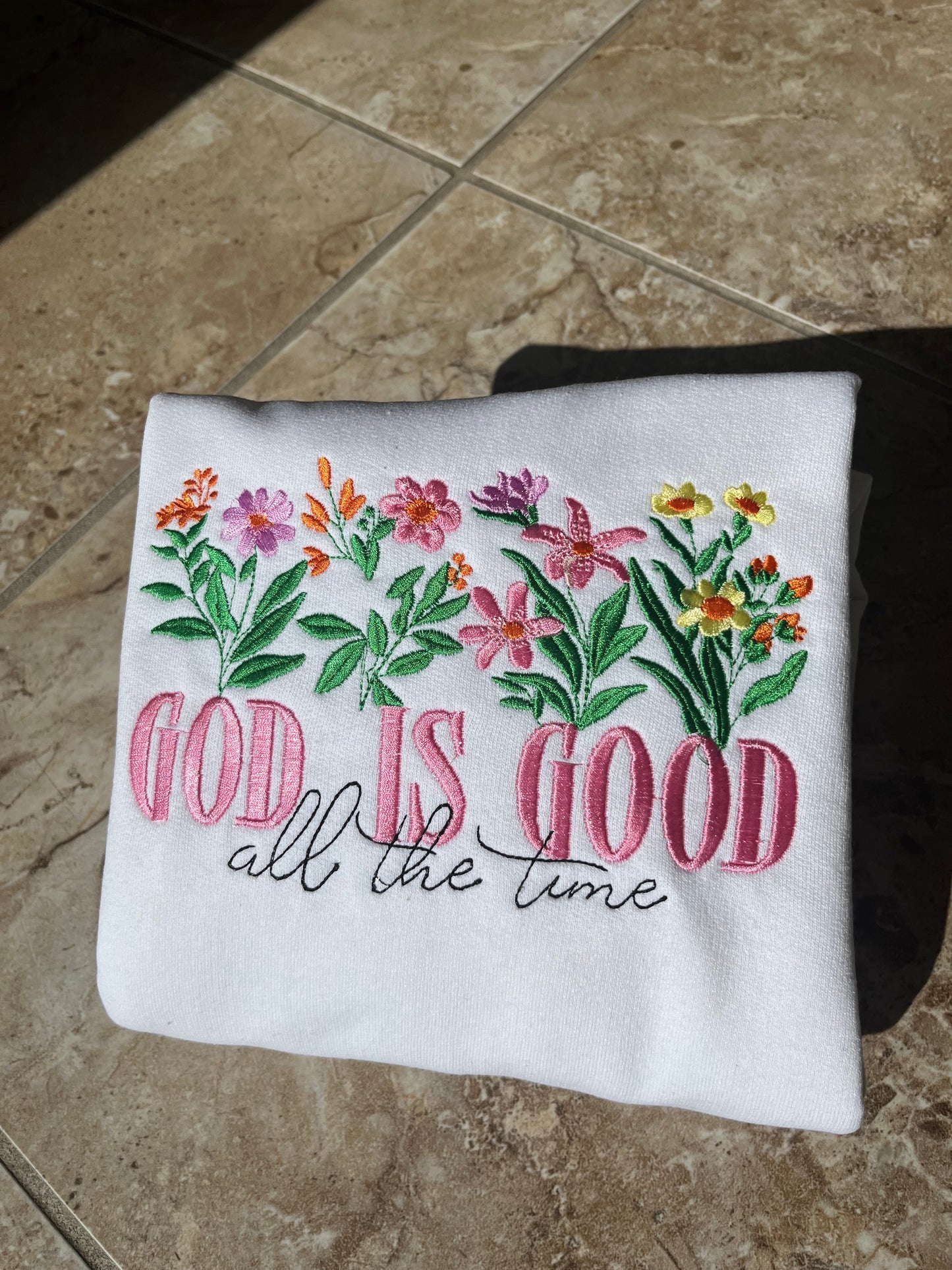 God is good, all the time