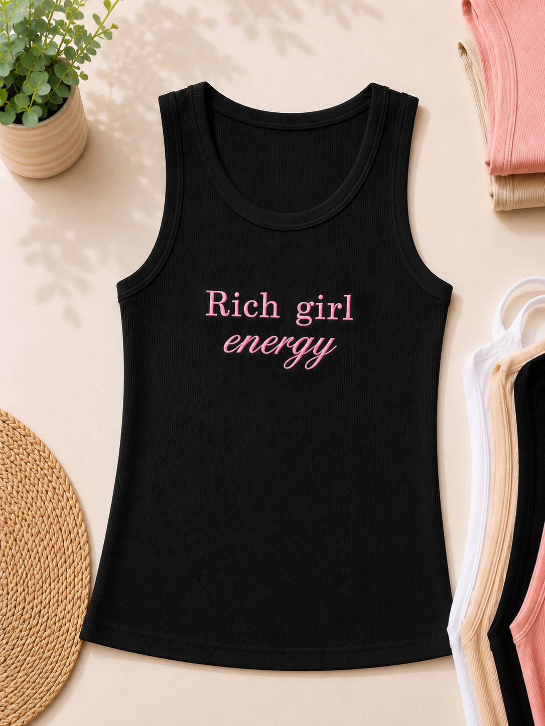Débardeur- Rich girl energy