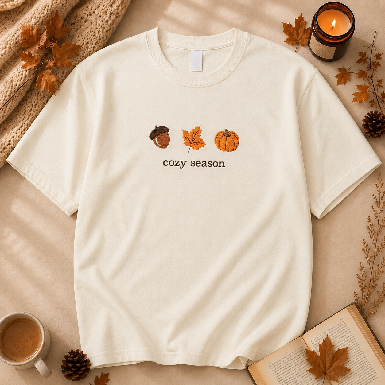 T-shirt Cozy Season – Collection d’automne
