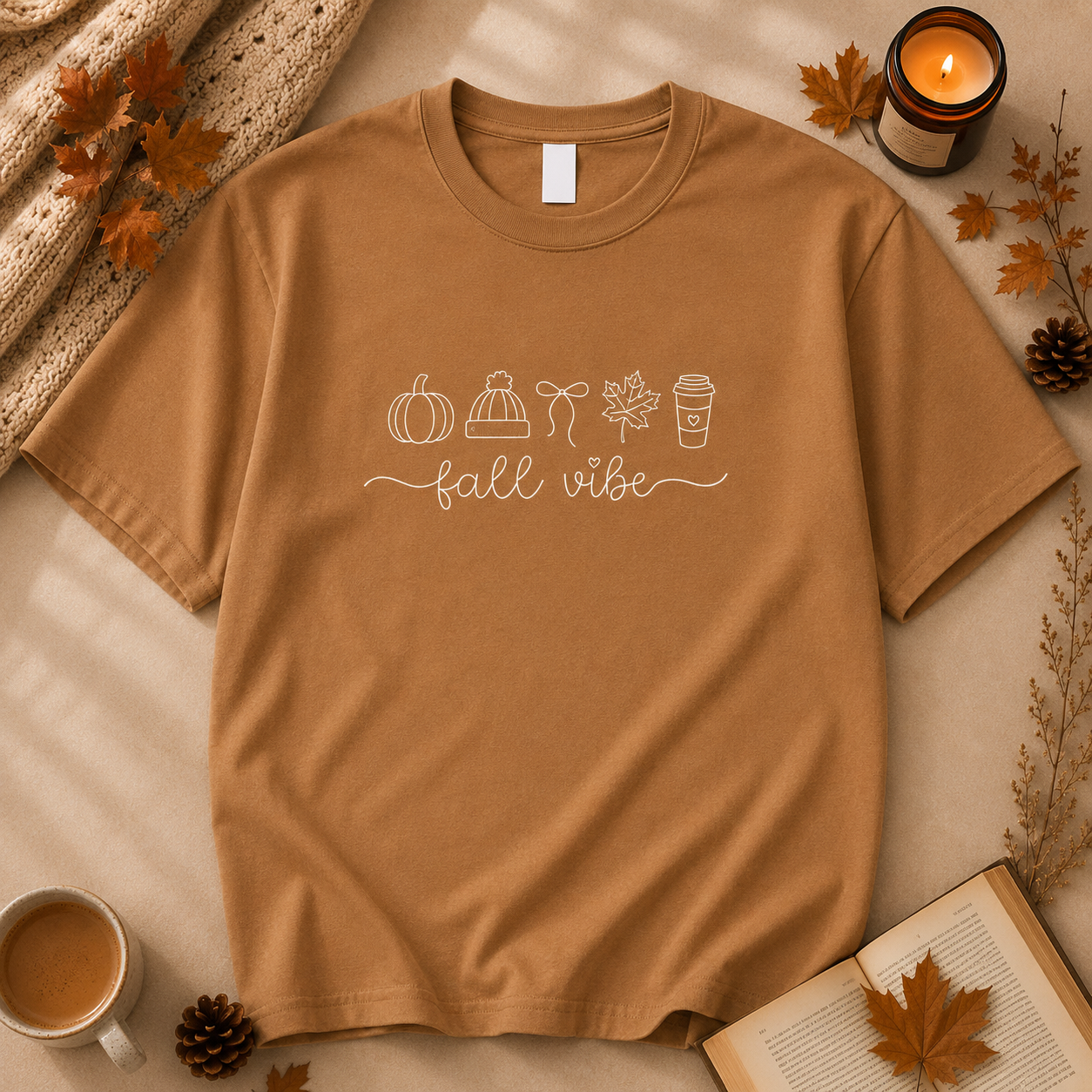 T-shirt Fall Vibe – Collection d’automne