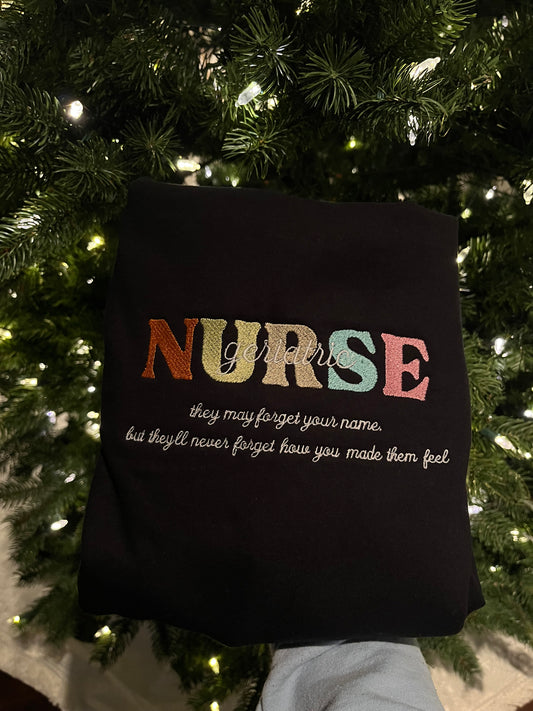 Geriatric nurse