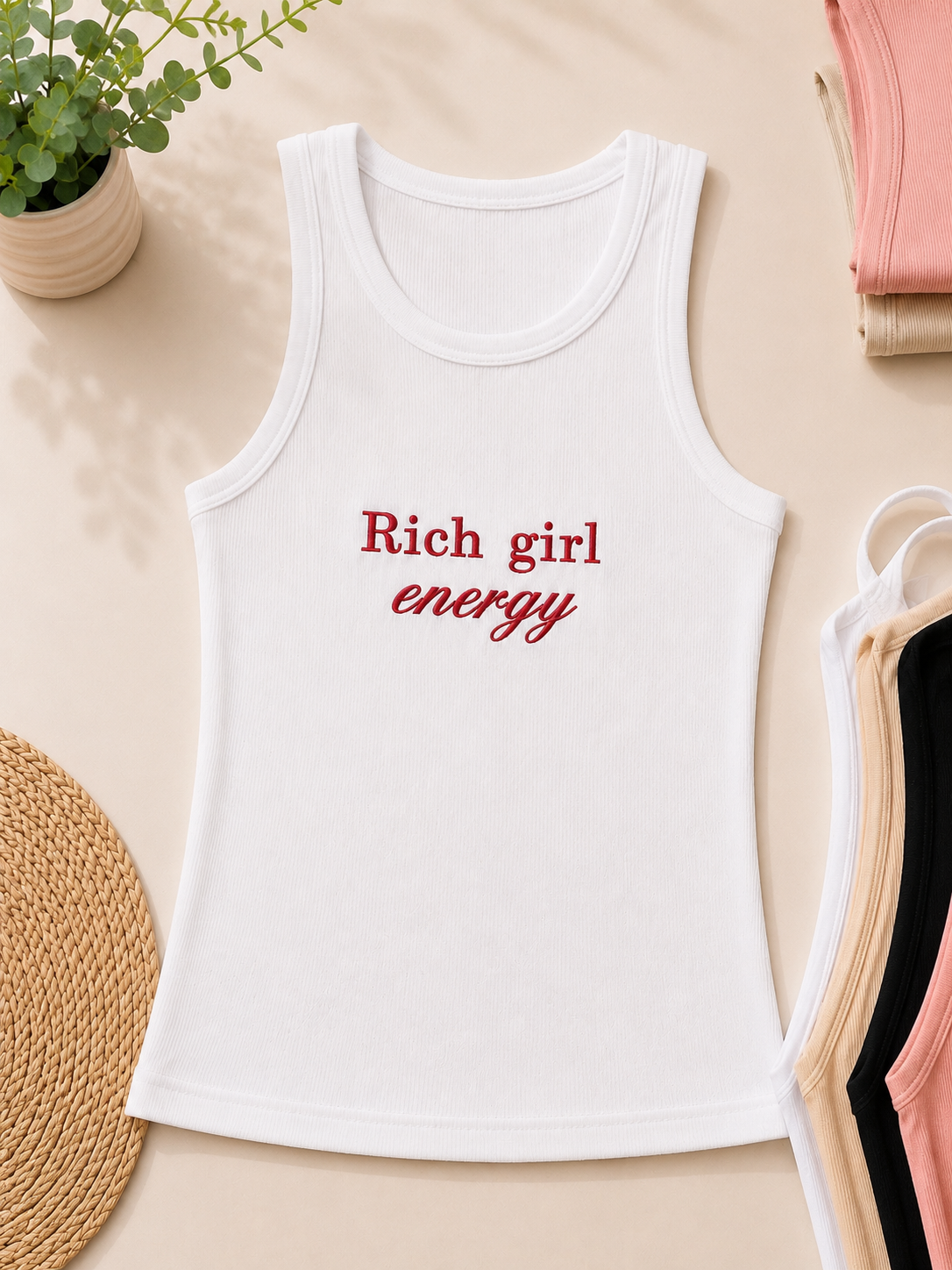 Débardeur- Rich girl energy