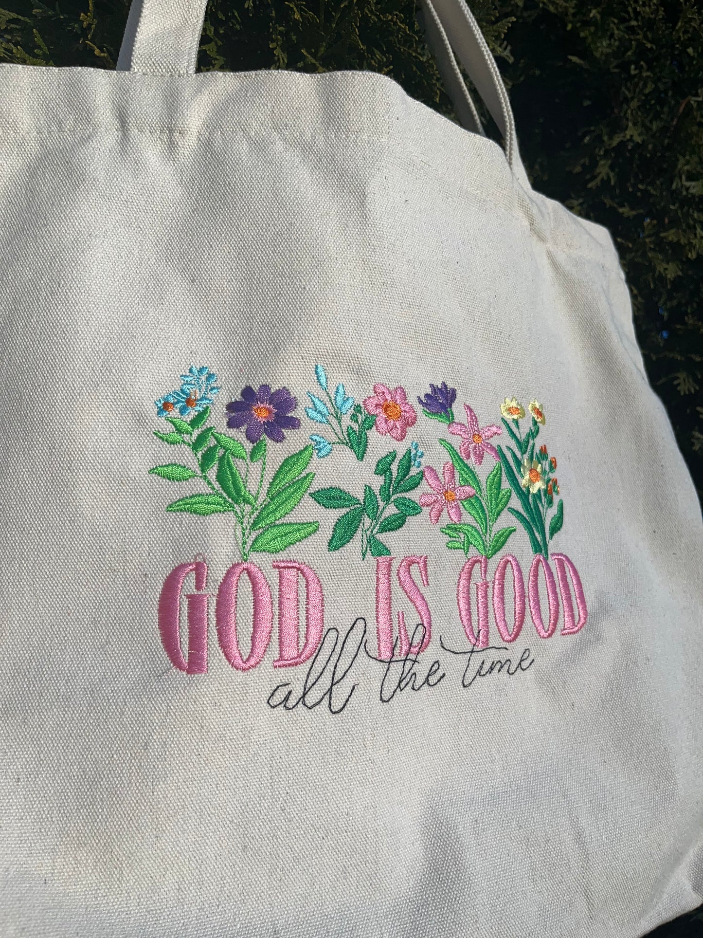 Tote bag: God is good