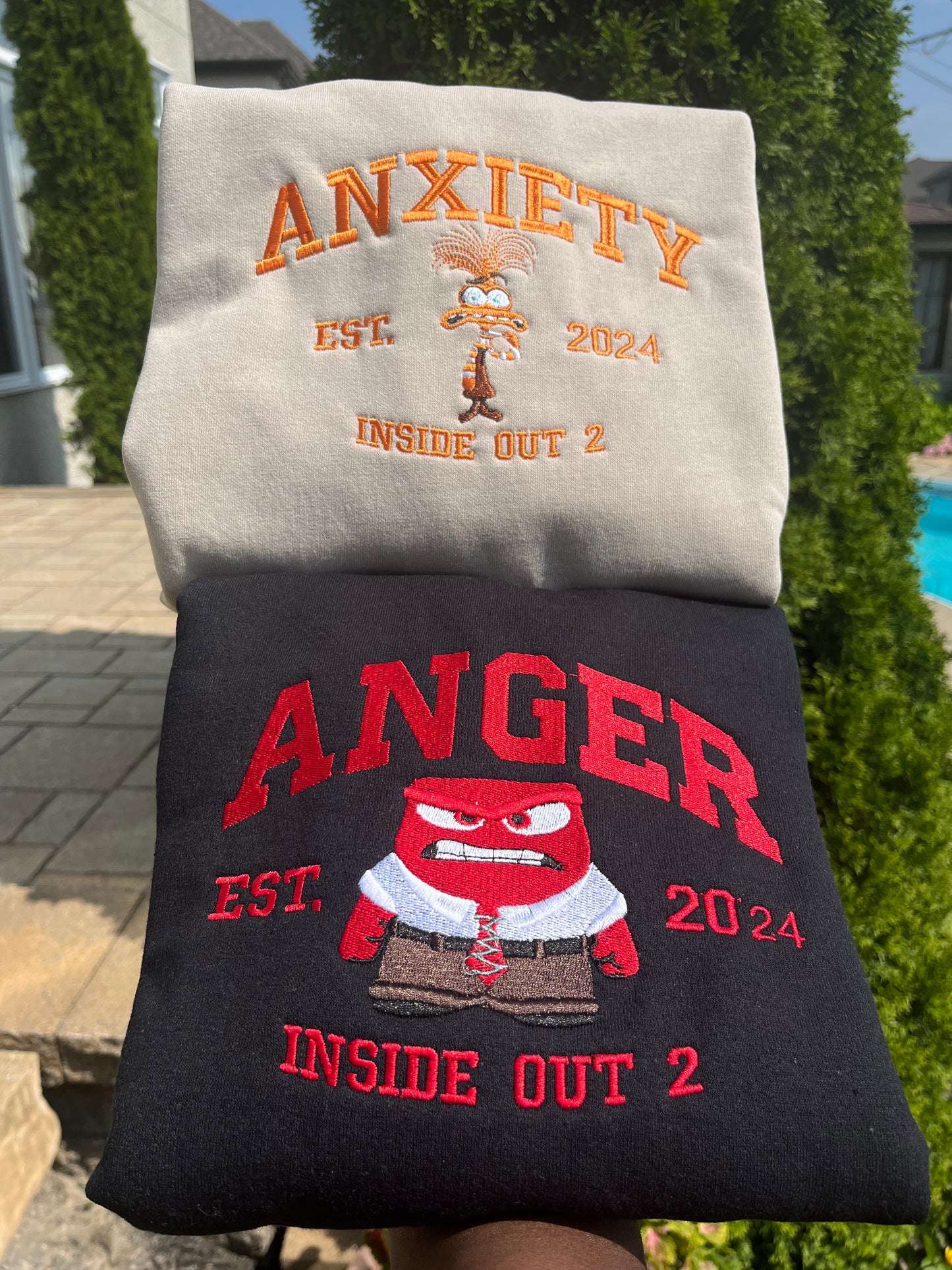 Inside out / anxiety and anger