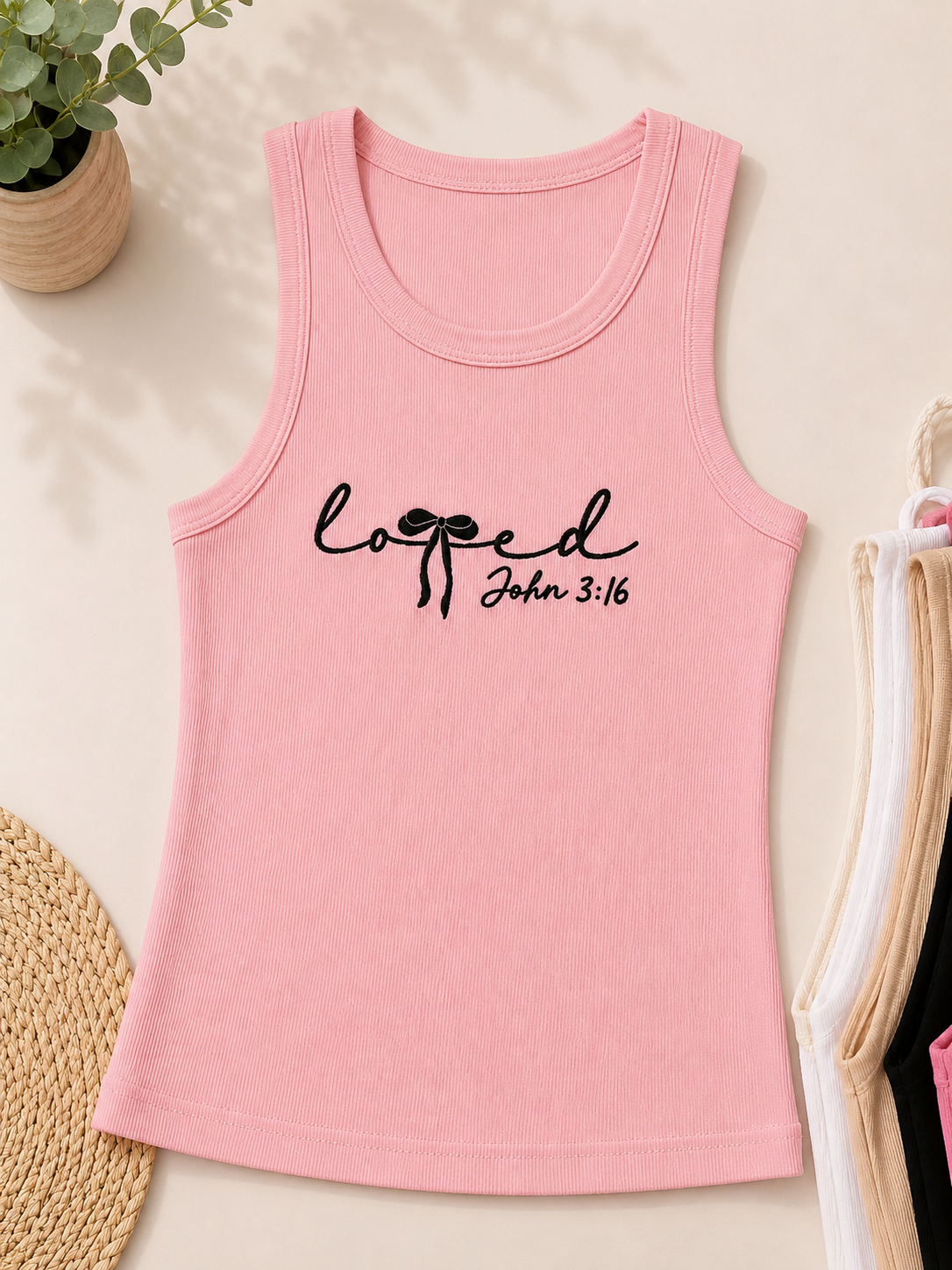 Débardeur Loved – Jean 3:16